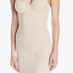 NWT Maidenform Women's Beige Shapewear Slip 34D